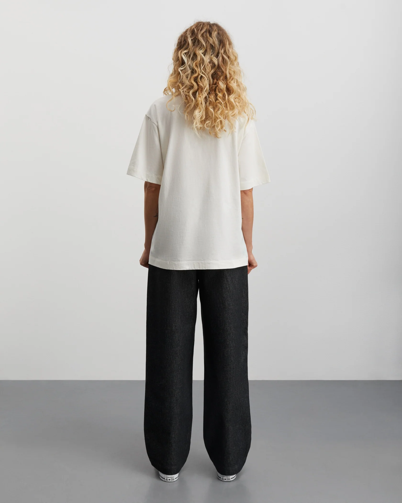 Mads Nørgaard  Single Organic Dassel t-shirt - Snow White