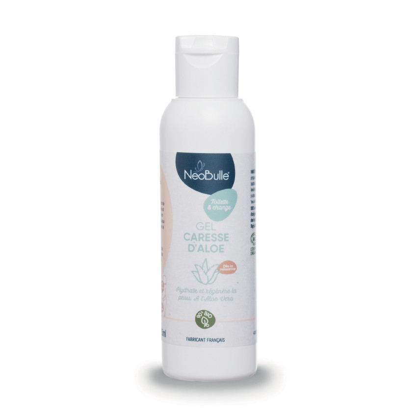 Gel caresse d'aloe vera Bio 125 ml
