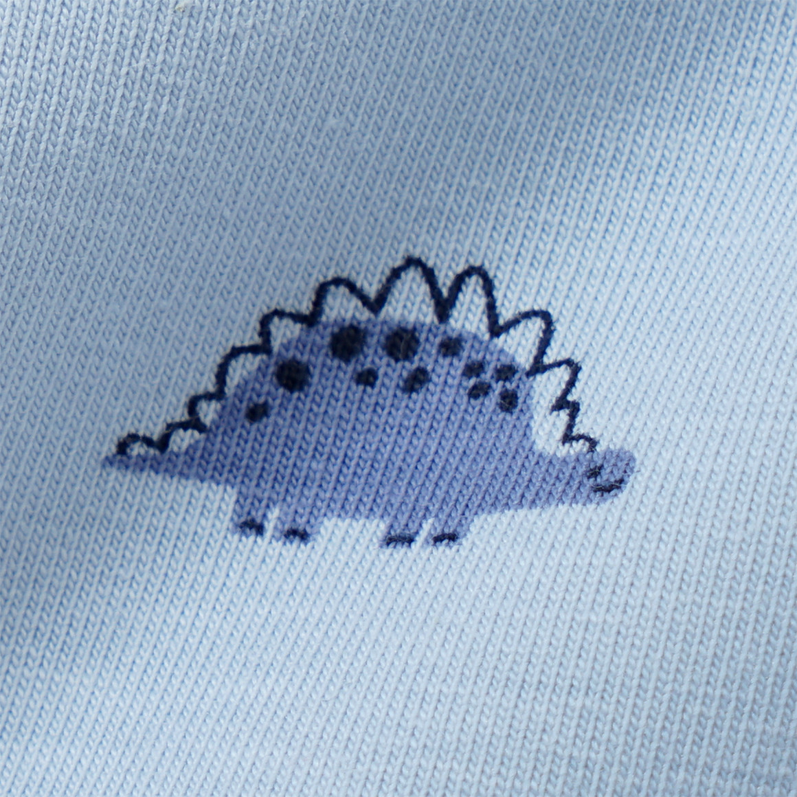 Topomini 2 Baby Unterhemden in verschiedenen Dessins hellblau / blau
