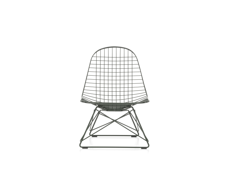 Vitra Eames Wire LKR fauteuil citron