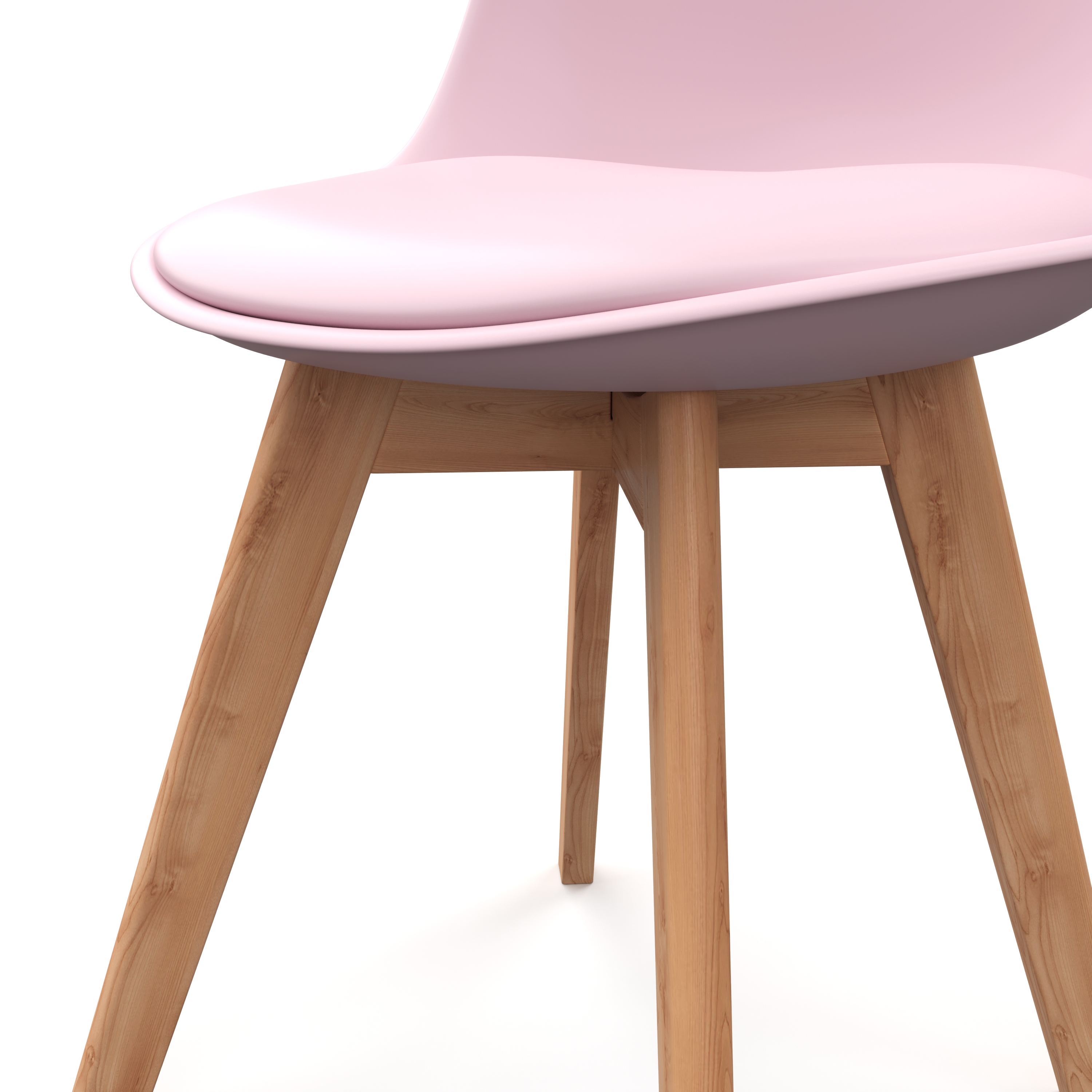 Esszimmerstuhl AMELIA 2er Set rosa