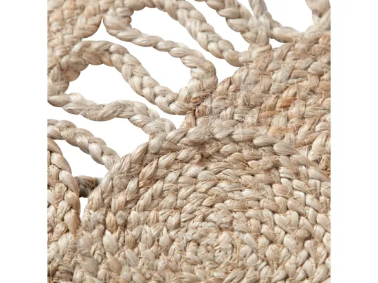 Tapis rond 150 cm en jute - Margy