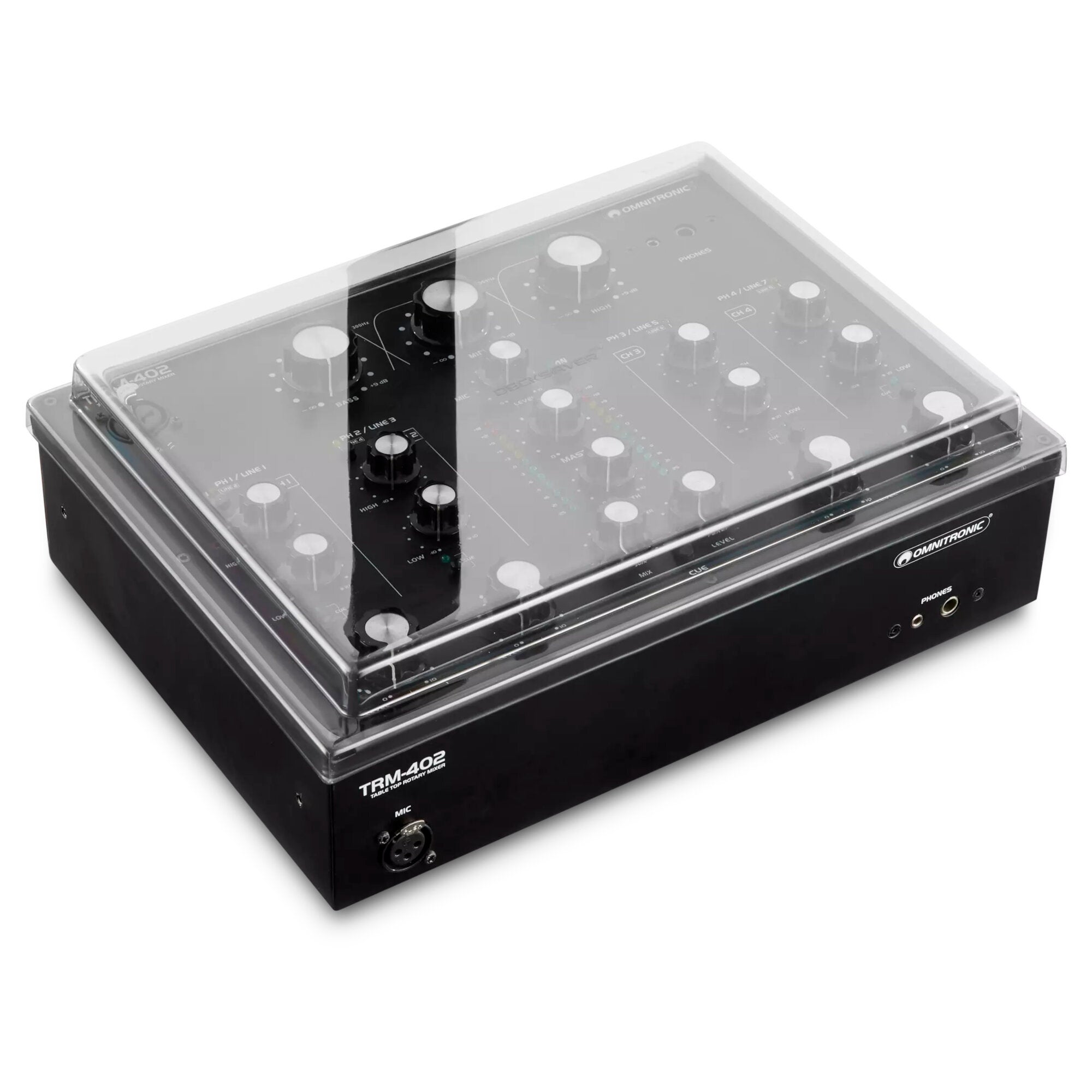Decksaver stofkap voor Omnitronic TRM-402