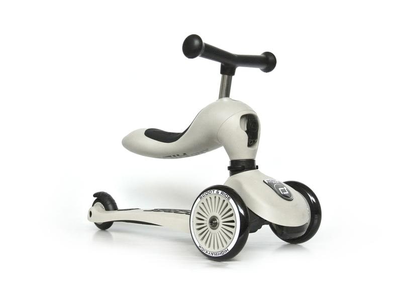 Scoot and Ride Scooter Highwaykick 1 Ash Scooter mit Sitz