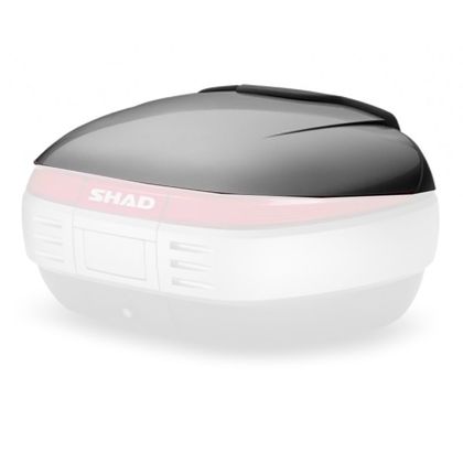 Couvercle Top case Shad Argent pour top case SH 50 Universel