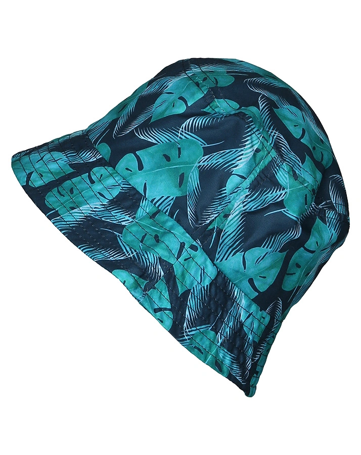 Sommerhut PALMENBLÄTTER in navy