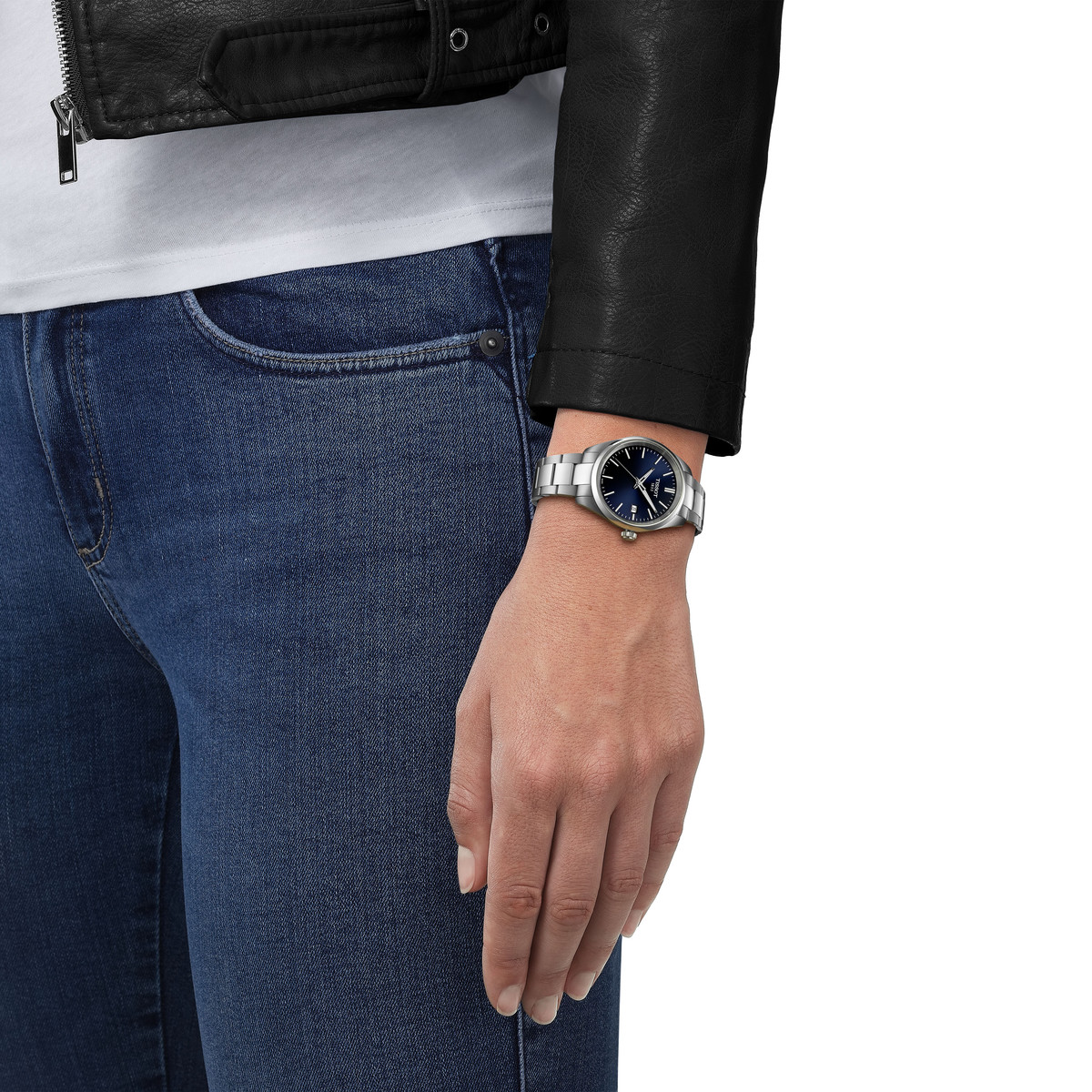 Montre TISSOT T-classic homme bracelet acier inoxydable
