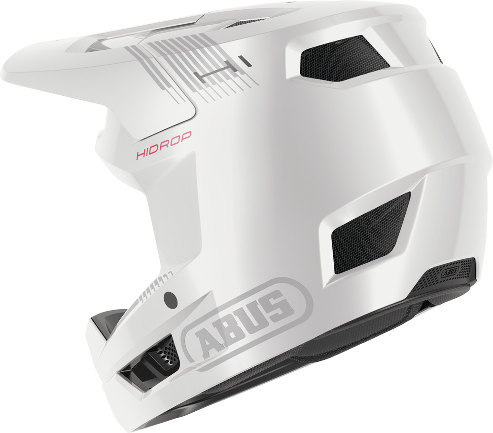 ABUS HiDrop Fullface Hjelm Hvid