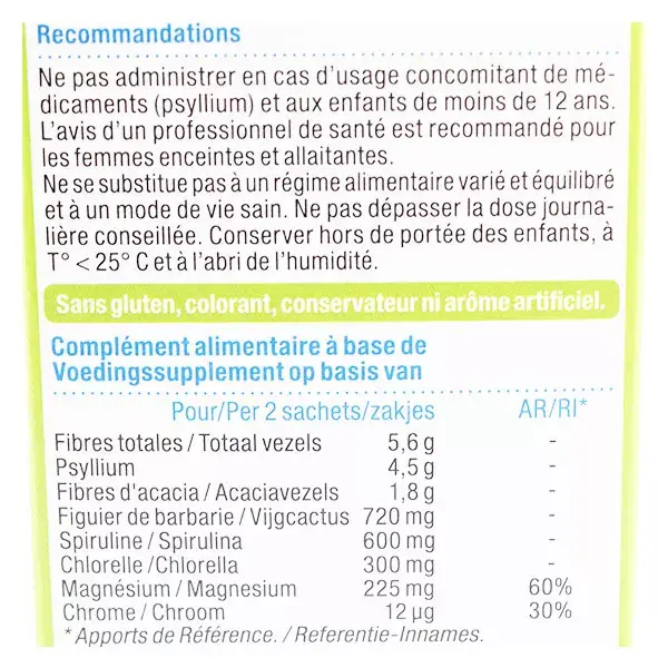 Nutergia ERGYPURCOL 20 sachets - Détoxifier - Côlon sain