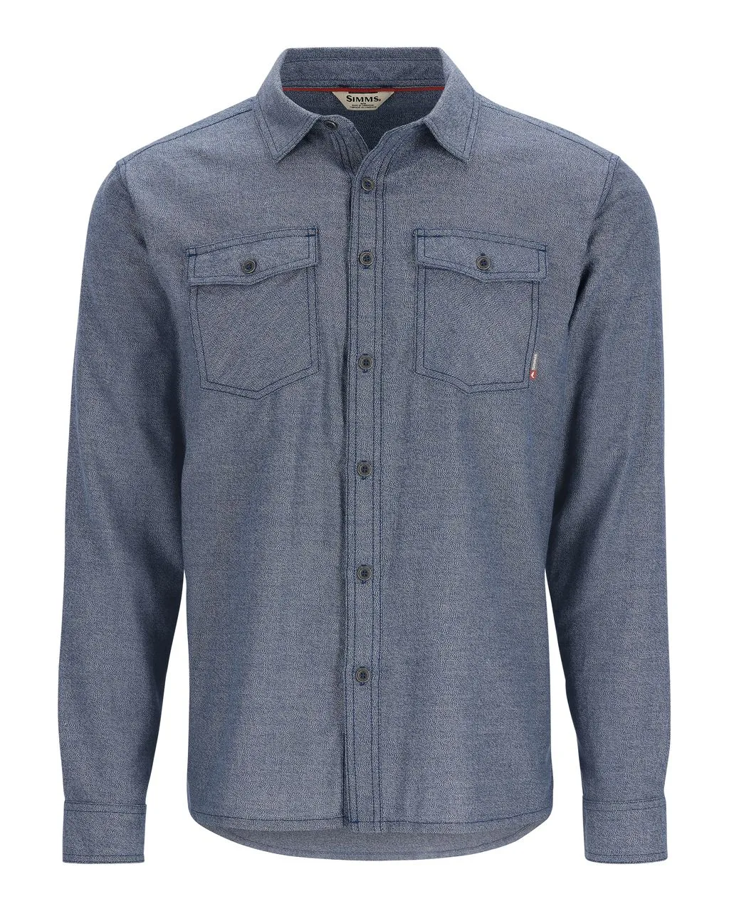 Simms Simms Shoal Flannel Shirt Midnight