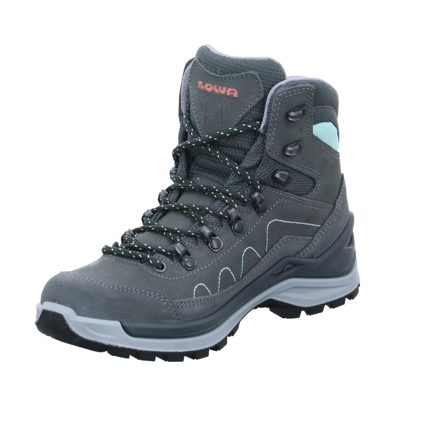 LOWA Wander- Bergschuh Damen Grau Leder  Gore-Tex
