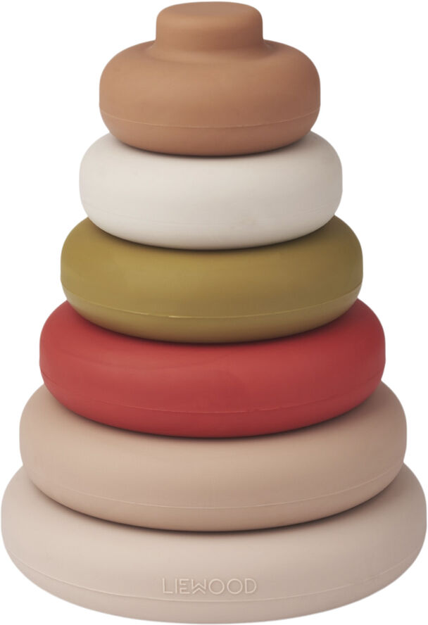 Liewood Dag stacking tower Tuscany rose multi mix