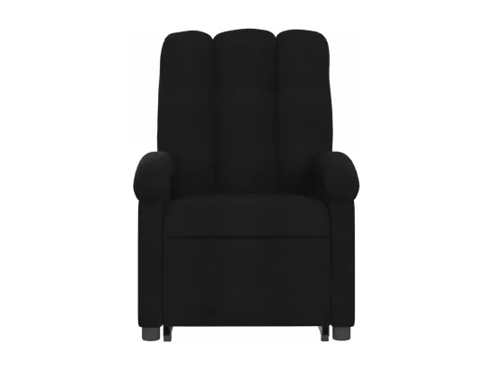 Fauteuil inclinable noir tissu