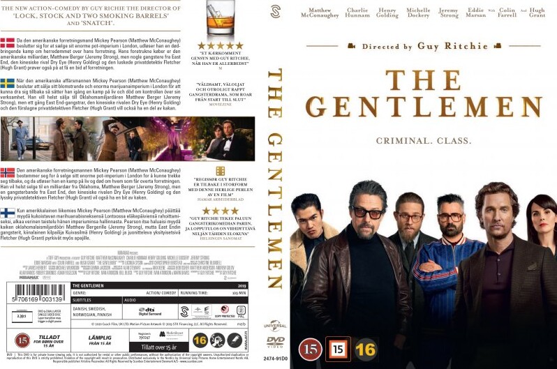 The Gentlemen - 2020 - DVD