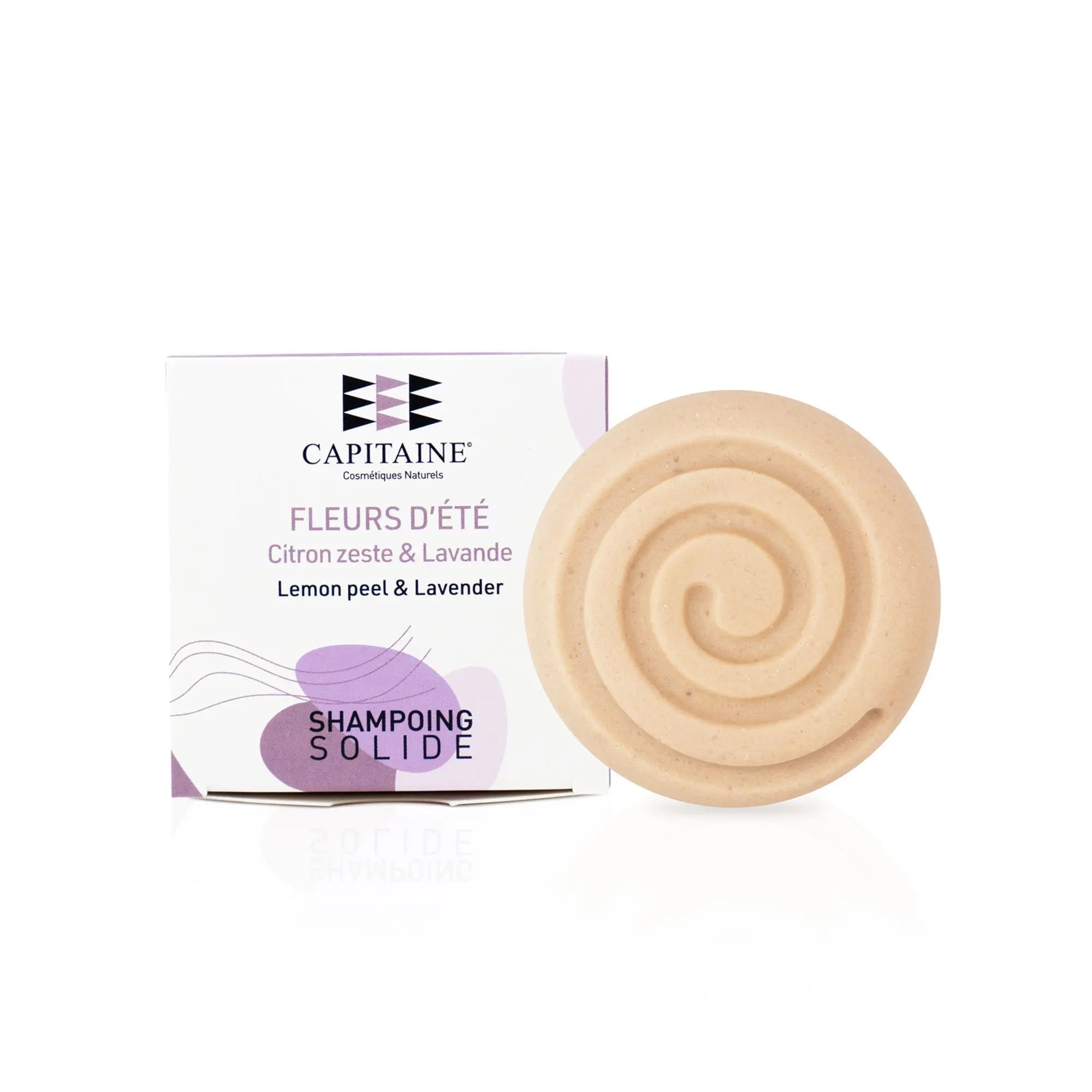 Capitaine Cosmétiques - Fleurs d'Été Shampoing solide cheveux secs- Soin Solide
