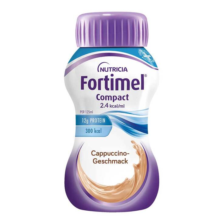 Fortimel Compact 2.4 Cappuccinogeschmack, 8X4X125 ml