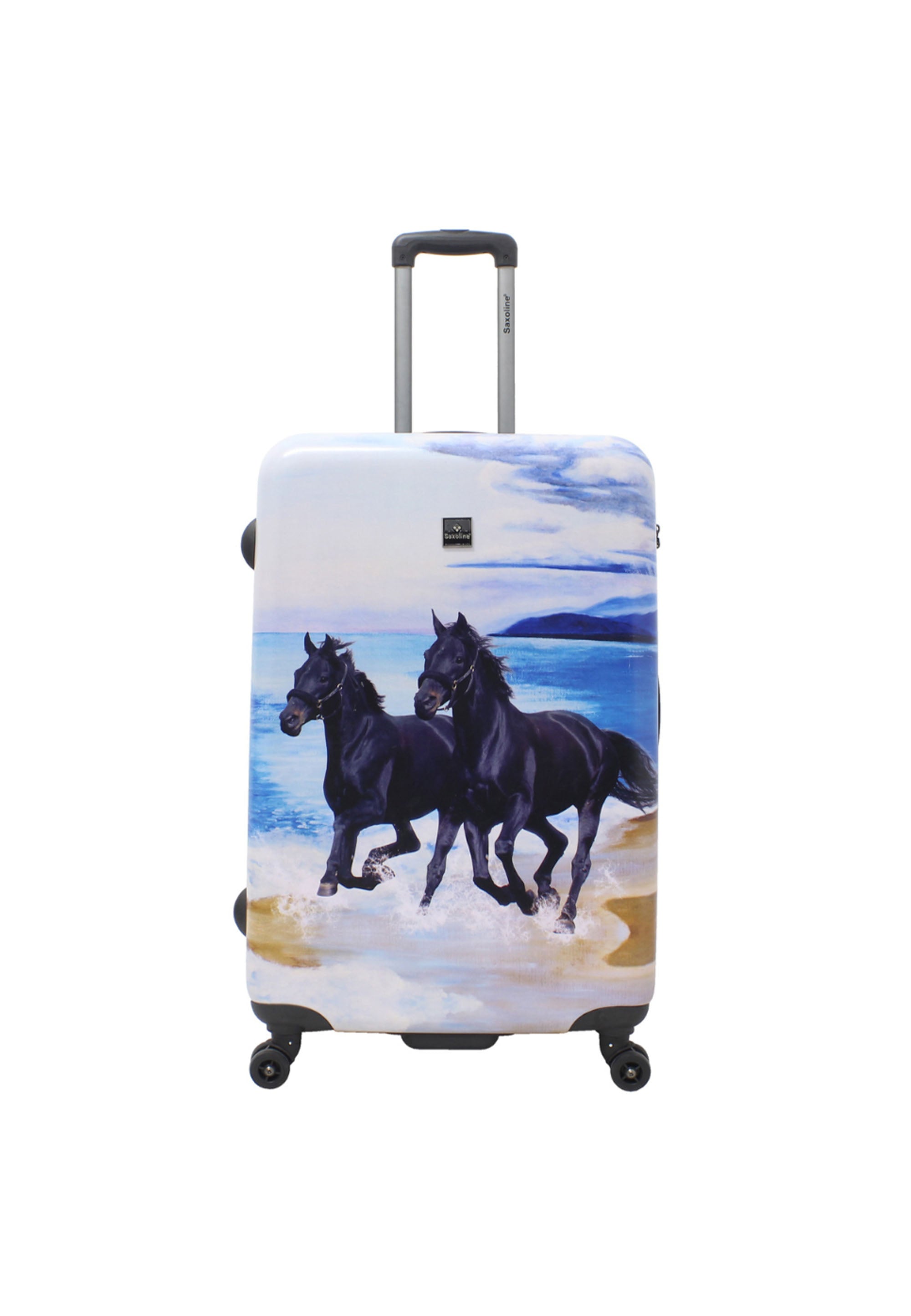 Saxoline Black Horse 55/67/77 cm reiskofferset