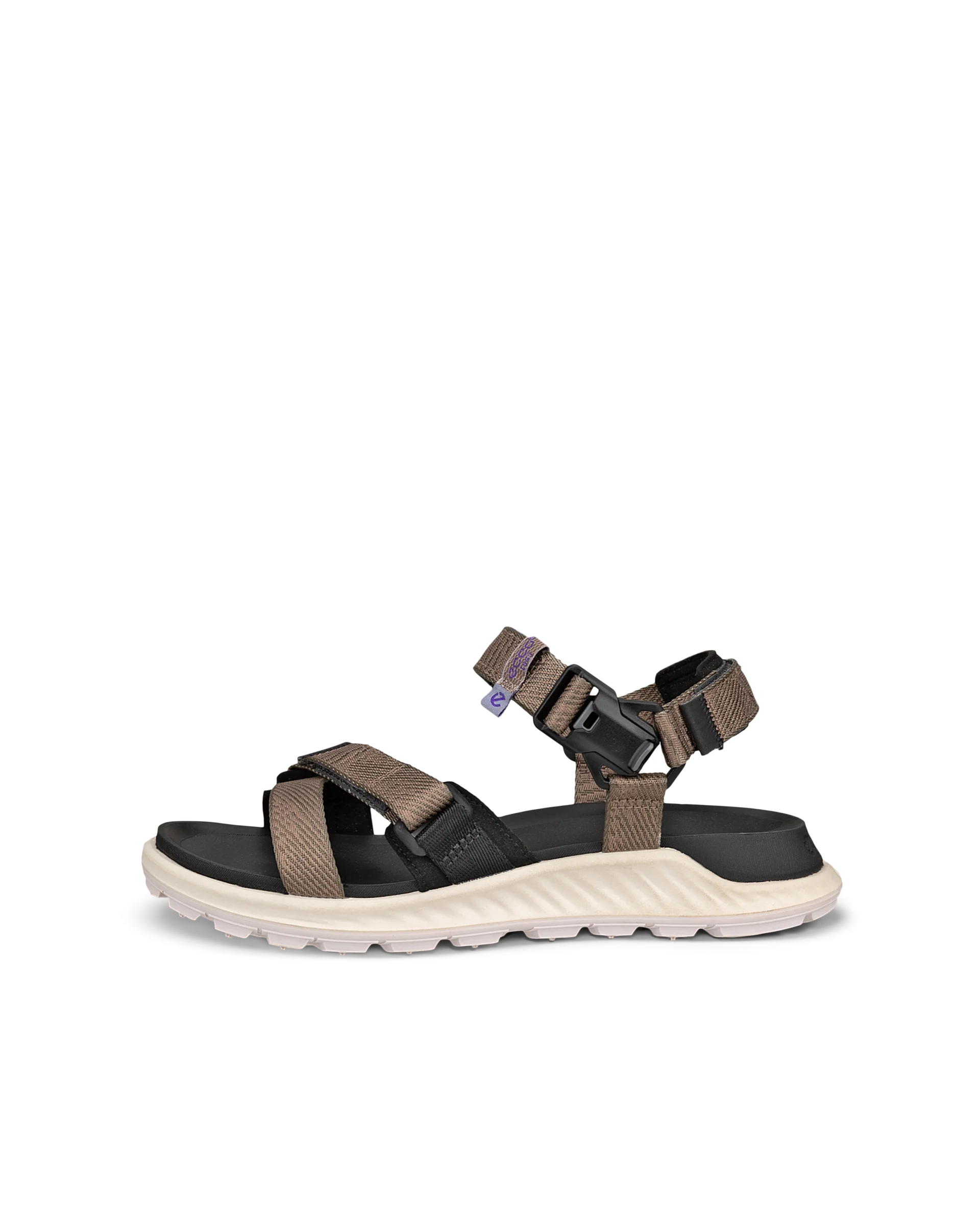 ECCO EXOWRAP W Damen Textilsandale Beige