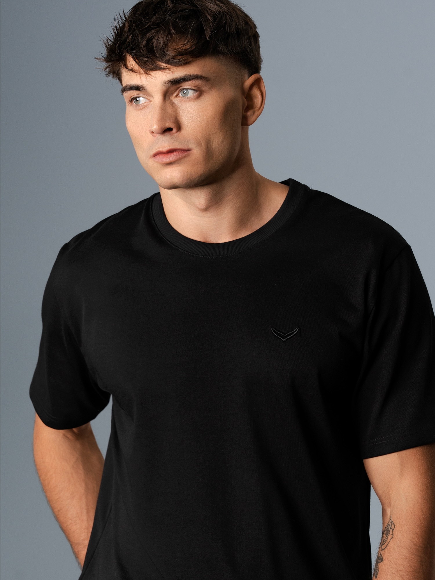 Heavy Oversized T-Shirt Schwarz