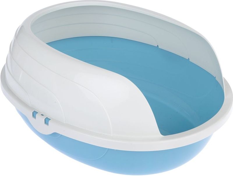 TIAKI - Cobby - Kattenbak - Wit/Blauw