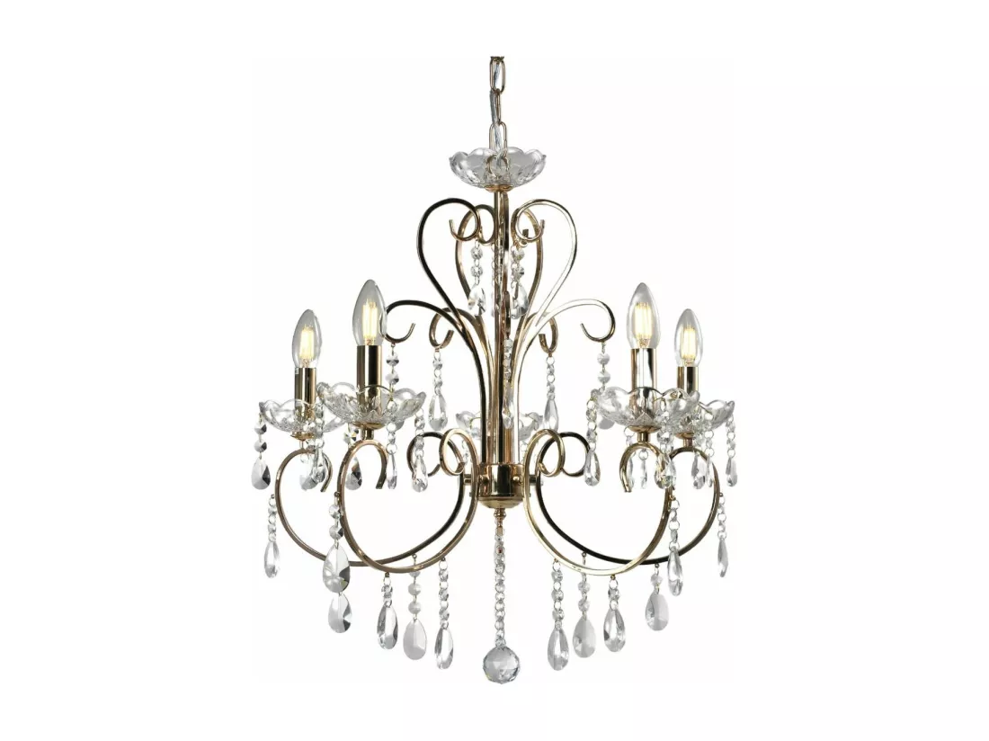Lustre cristal or rose - Pavia