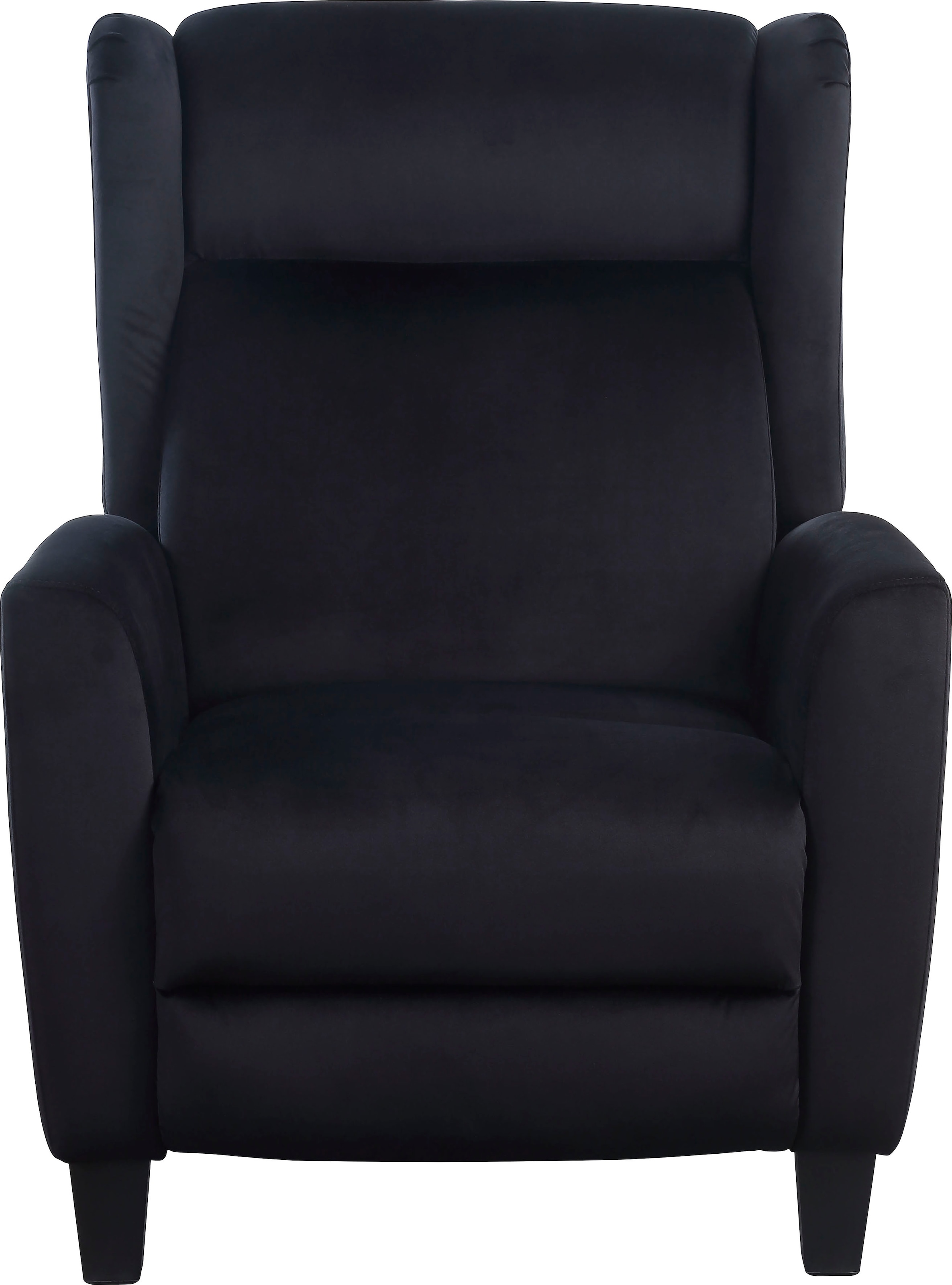 ATLANTIC home collection TV-Sessel »Timon« klassischer Ohrensessel mit Relaxfunktion und praktischer Seitentasche