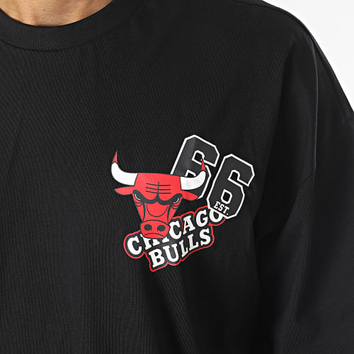Tee Shirt NBA Arch Wrdmrk Chicago Bulls 60416463 Noir