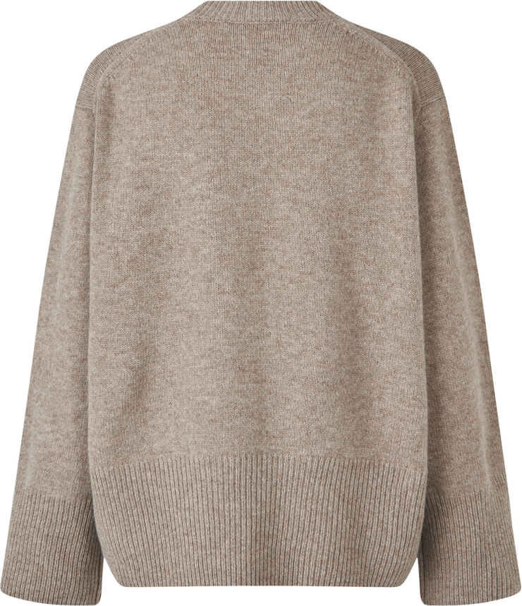 Second Female Alpha Knit O-Neck Fallen rock