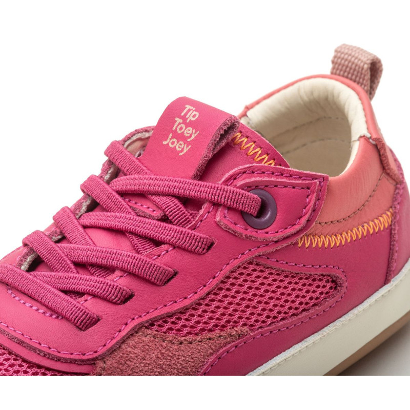 Tip Toey Joey Tip Toey Joey Primeiros Sneakers Step Cerejeira Pitaya Pink Coral Matte