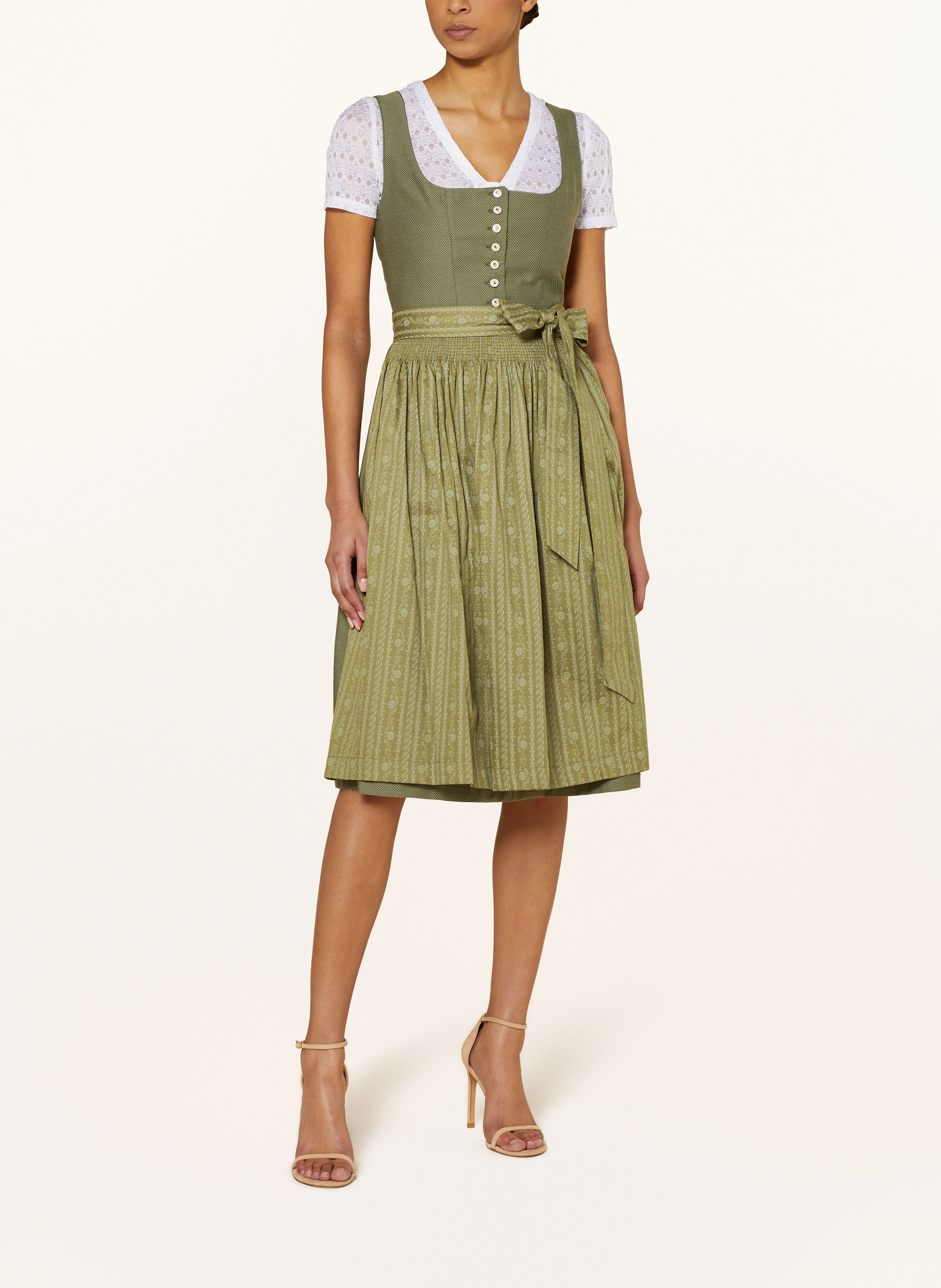 WALDORFF Dirndlbluse aus Häkelspitze