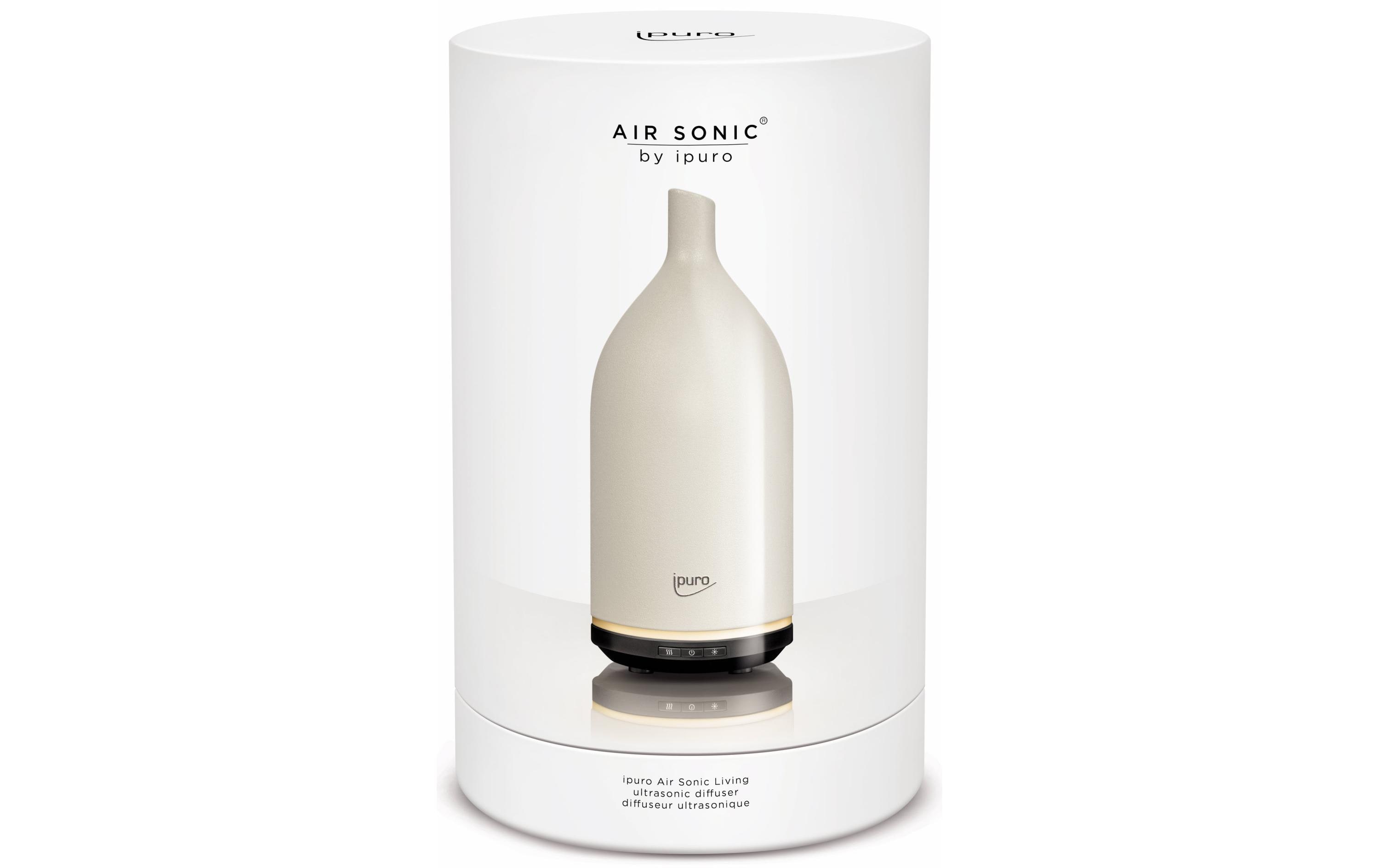 Aromavernebler Air Sonic Living WeissDuftverdampfer aus Keramik