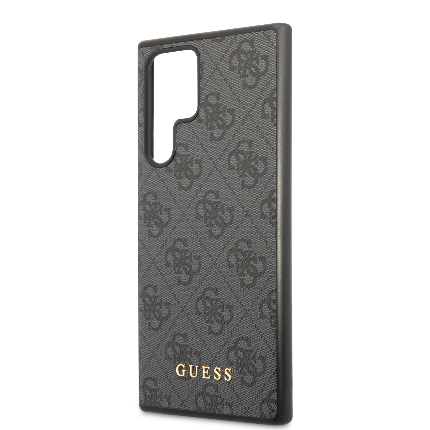 Samsung Galaxy S23 Ultra 5G Leder Hardcase Hülle 4G Metal Logo (GUHCS23LG4GFGR) - Grau