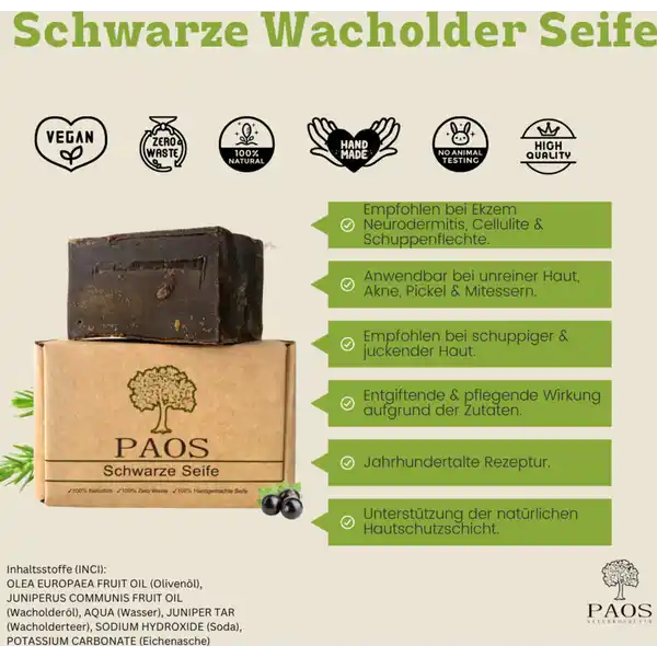 Schwarze Seife