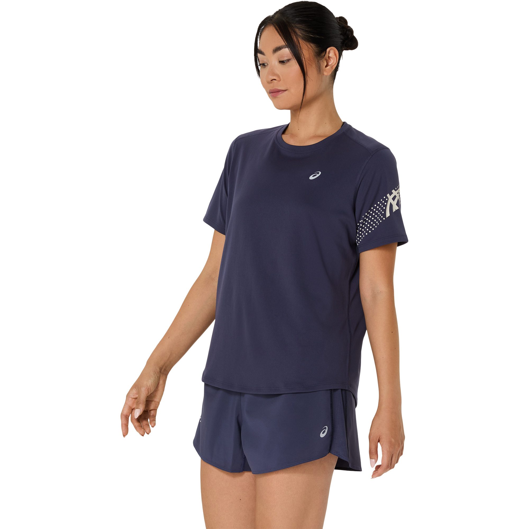 ASICS Icon T-Shirt Damen indigo fog