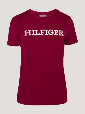 Camiseta Hilfiger Monotype com bordado