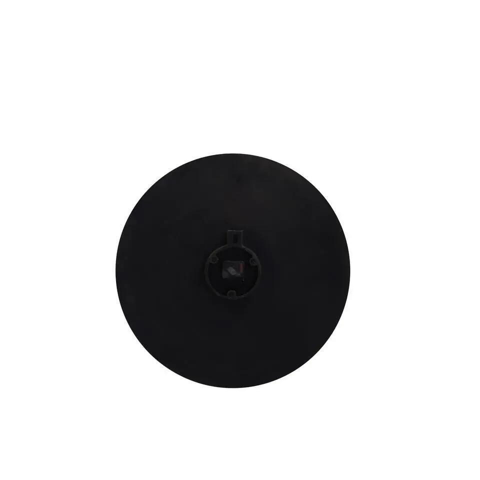 Wandklok Licola - Zwart - Ø59cm