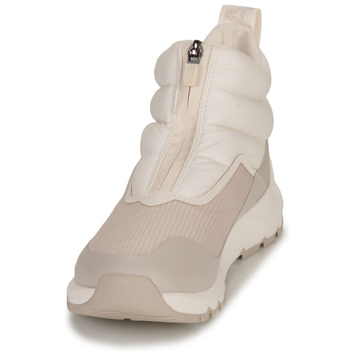 The North Face - W THERMOBALL PROGRESSIVE ZIP WP - Blanc / Beige