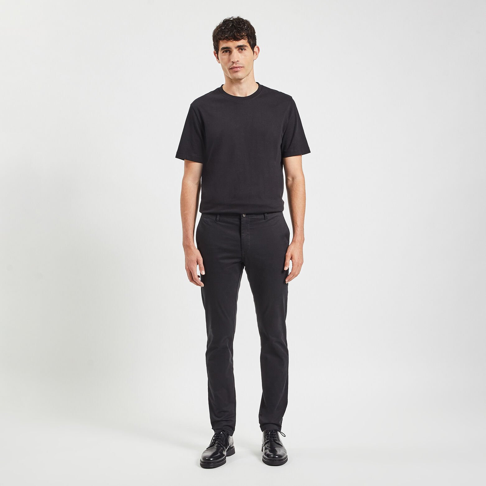 Pantalon chino slim 'le parfait by JULES' Noir