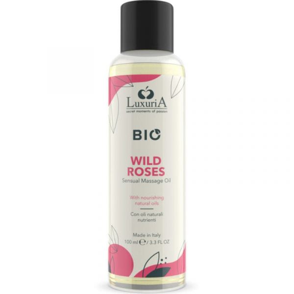 Intimateline Luxuria Óleo de Massagem Bio Rosas Selvagens 100 ml