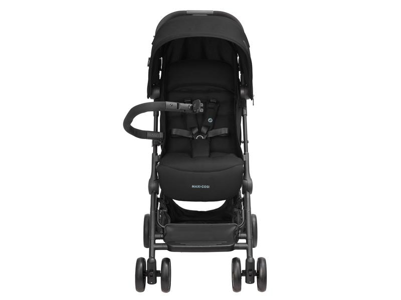 MAXI-COSI Buggy Lara2 Schwarz Kinderwagen für enge Räume und grosse Abenteuer
