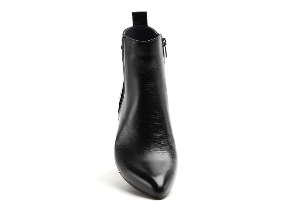 Dorking boots bottine talons femme d9228 alca noir