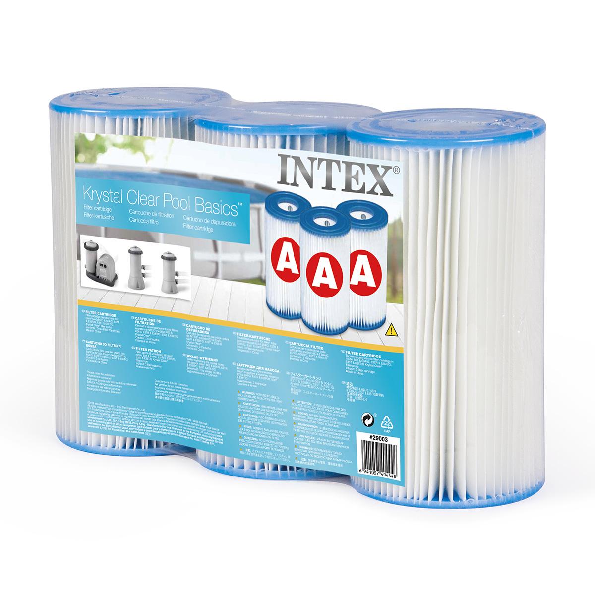 3 CARTOUCHES DE FILTRATION A POUR PISCINE