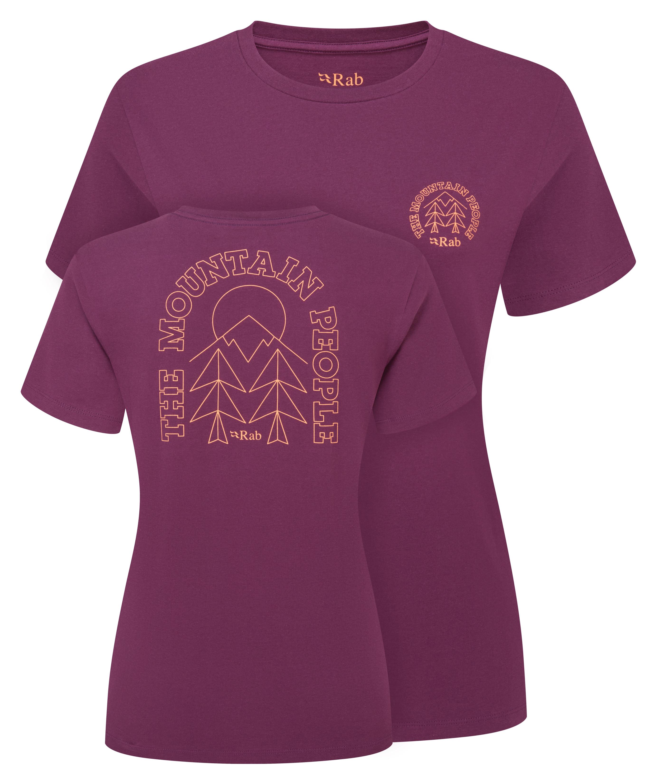 Rab Tuku Cirque Tee Womens Mulberry
