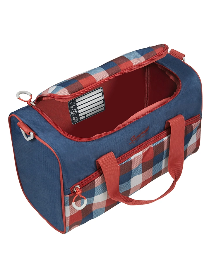 Schulranzen-Set SAMMIES ERGOFIT 2.0 (30x26x40)  CLASSIC CHECKS 5-teilig in blau