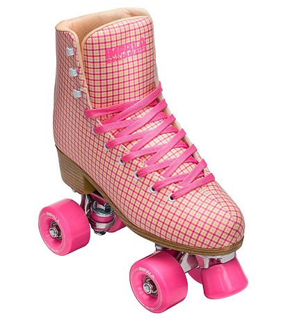 Impala Rollschuhe - Quad Skate - Pink Schottenkaro