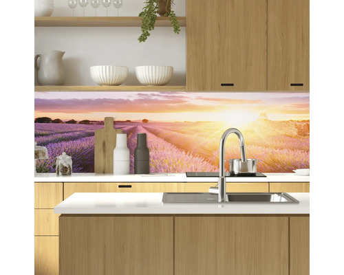 Keukenachterwand mySpotti Profix Provence lavendelveld 100 x 60 cm PX-10060-1889-HB