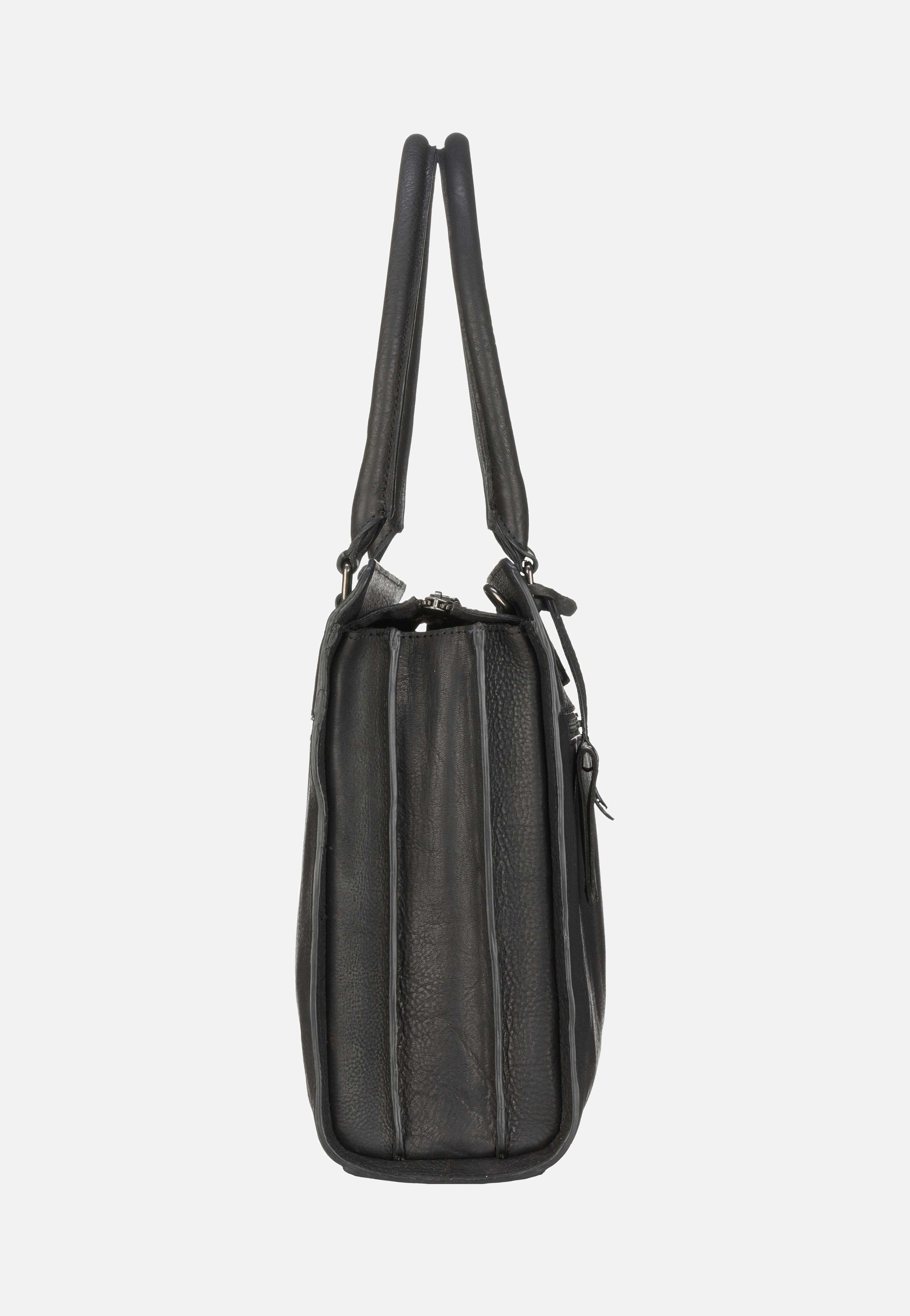 Antique Avery Handbag M 14'' 7001 Black - Aktentasche