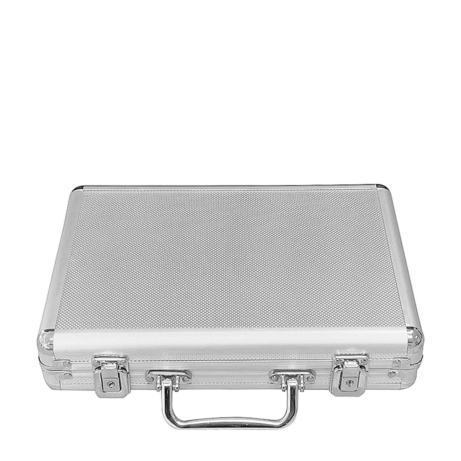 Buffalo Pokerset koffer aluminium 200 chips Pokerset in aluminium koffer (200 chips)