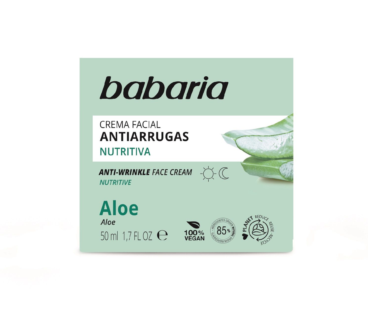 Aloe Vera Crema Facial Antiarrugas Cremas antiarrugas y antiedad