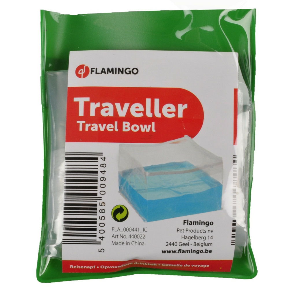 Gamelle de voyage pliable pour la nourriture ou l'eau, carré transparent,